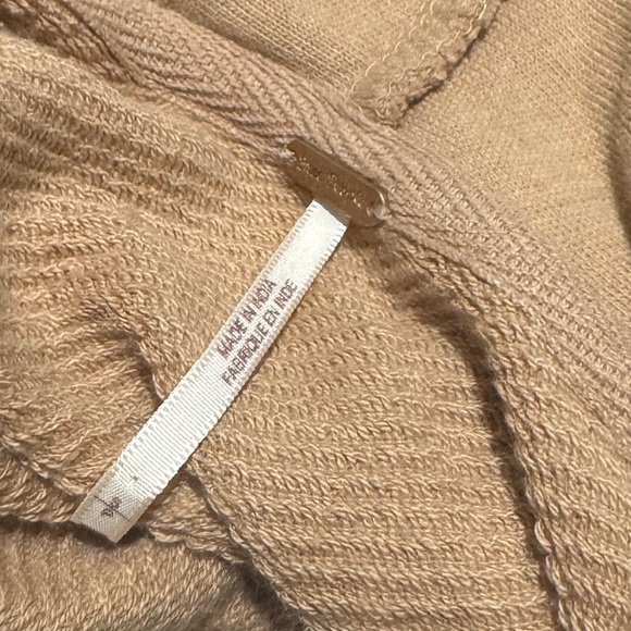 FREE PEOPLE - Get Yer Gauze Cardigan - Ballet  Color - Picture 7 of 9